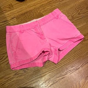 J Crew pink neon shorts